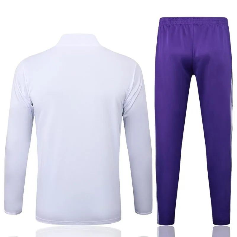 Tuta Real Madrid 2025/26 - Bianco/Viola