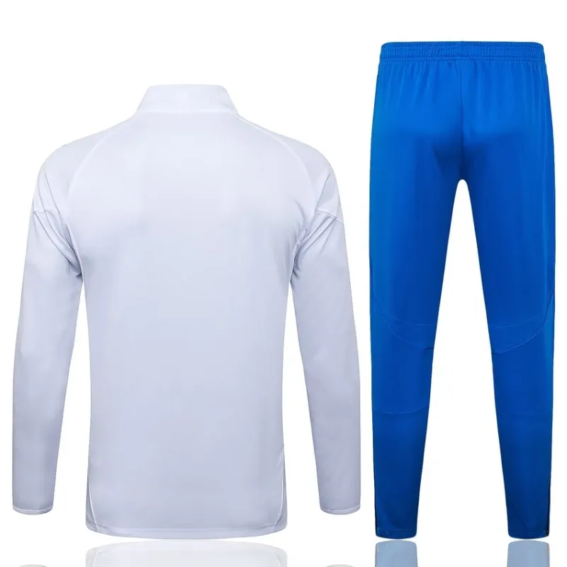 Giacca Sportiva Real Madrid 2025/26 - Bianco/Blu