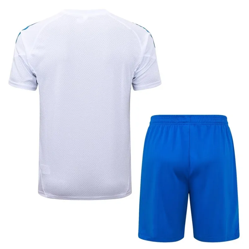 Camiseta + Pantalón de Entrenamiento Real Madrid 2025/26 - Blanco/Azul