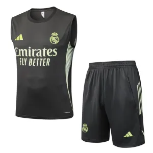Ensemble Short & Débardeur Real Madrid 2025/26 - Noir