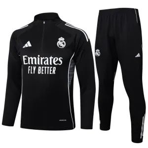 Survêtement Real Madrid 2025/26 - Noir
