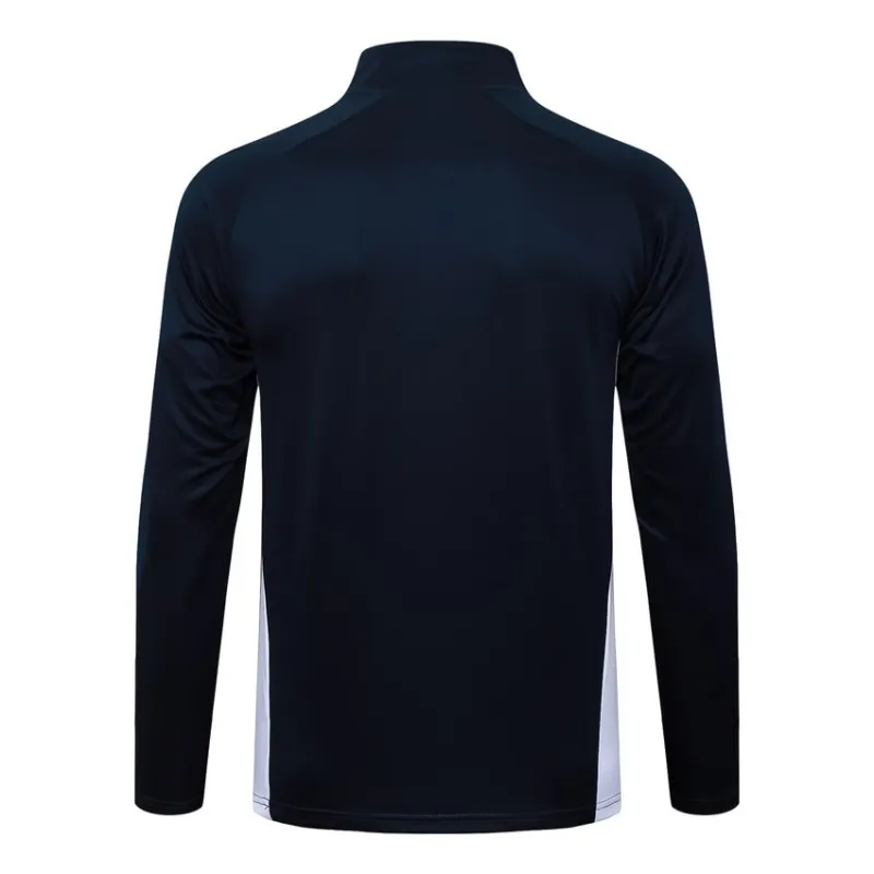Real Madrid 2025/26 Tracksuit - Black/White