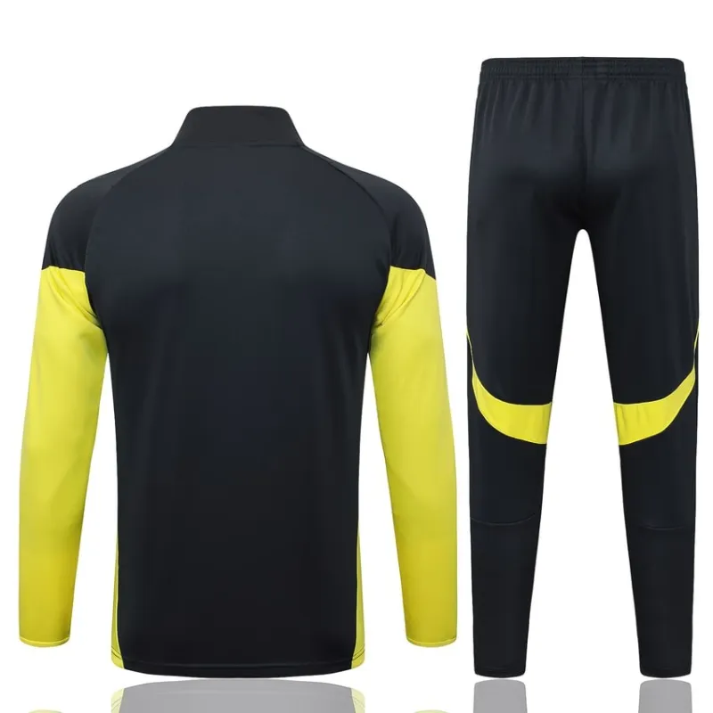 Real Madrid 2025/26 Sports Jacket - Black/Yellow