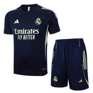 Real Madrid Trainingsshirt + Shorts 2025/26 - Dunkelblau