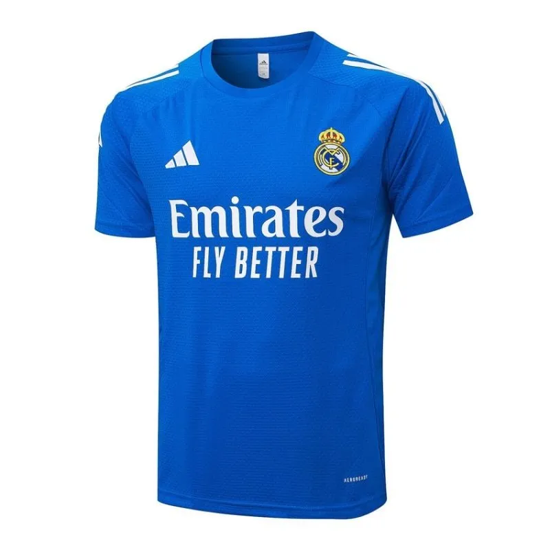 Real Madrid 2025/26 Training Jersey + Shorts - Blue