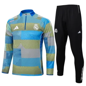 Real Madrid Trainingsanzug 2025/26 - Blau/Grün