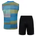 Real Madrid 2025/26 Shorts & Vest Set - Blue/Green