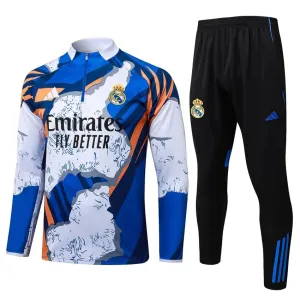 Real Madrid Trainingsanzug 2025/26 - Blau/Weiß