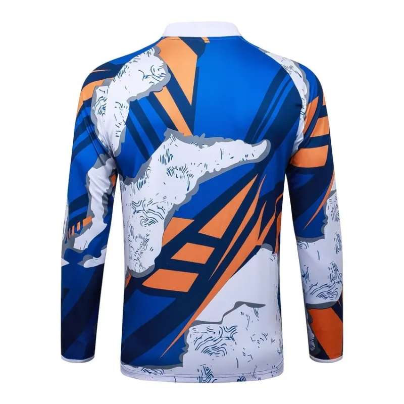 Real Madrid Trainingsanzug 2025/26 - Blau/Weiß