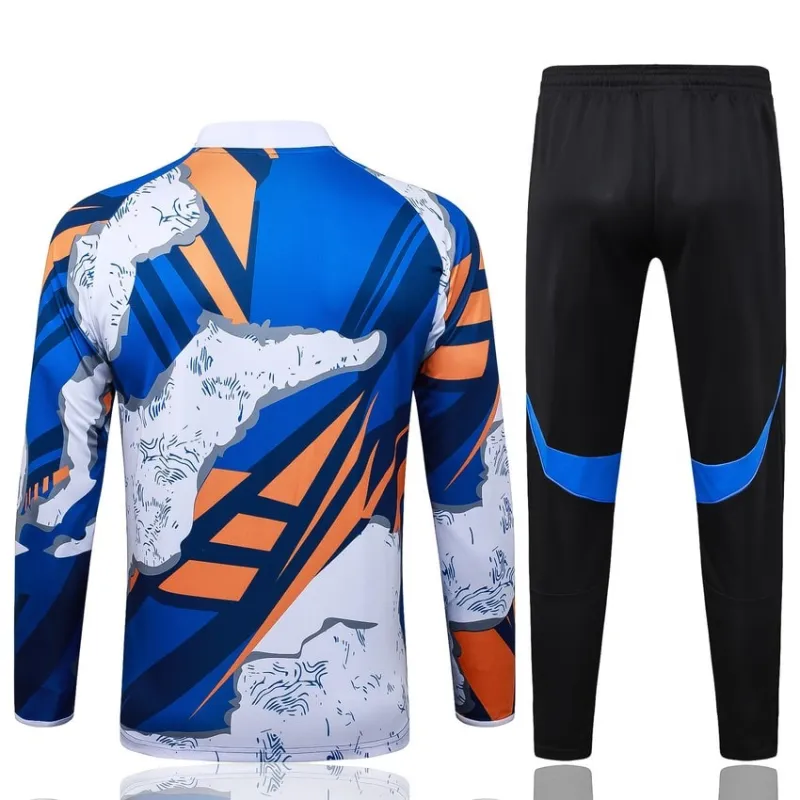 Real Madrid Trainingsanzug 2025/26 - Blau/Weiß