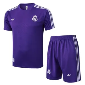 Real Madrid 2025/26 Training Jersey + Shorts - Purple
