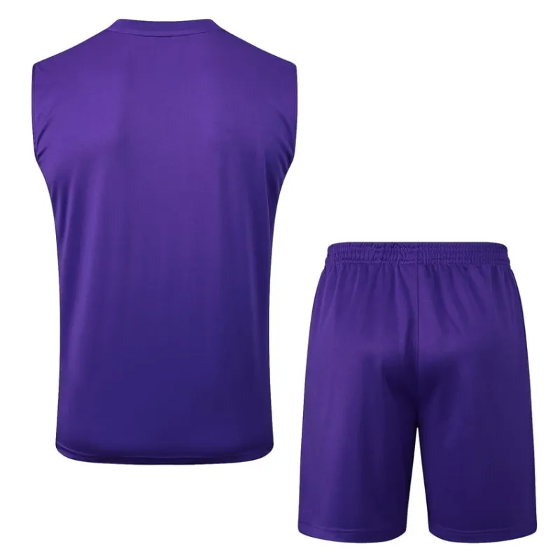 Real Madrid 2025/26 Shorts & Vest Set - Purple