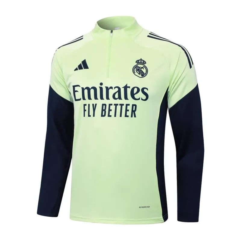 Real Madrid 2025/26 Tracksuit - Light Green