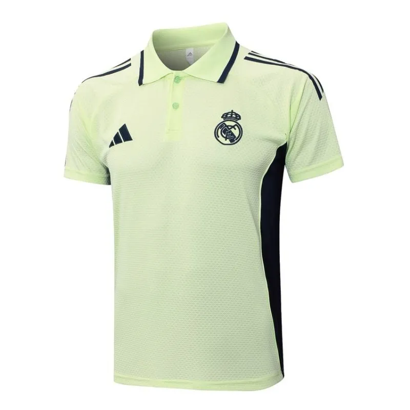 Real Madrid 2025/26 Sports Polo - Light Green