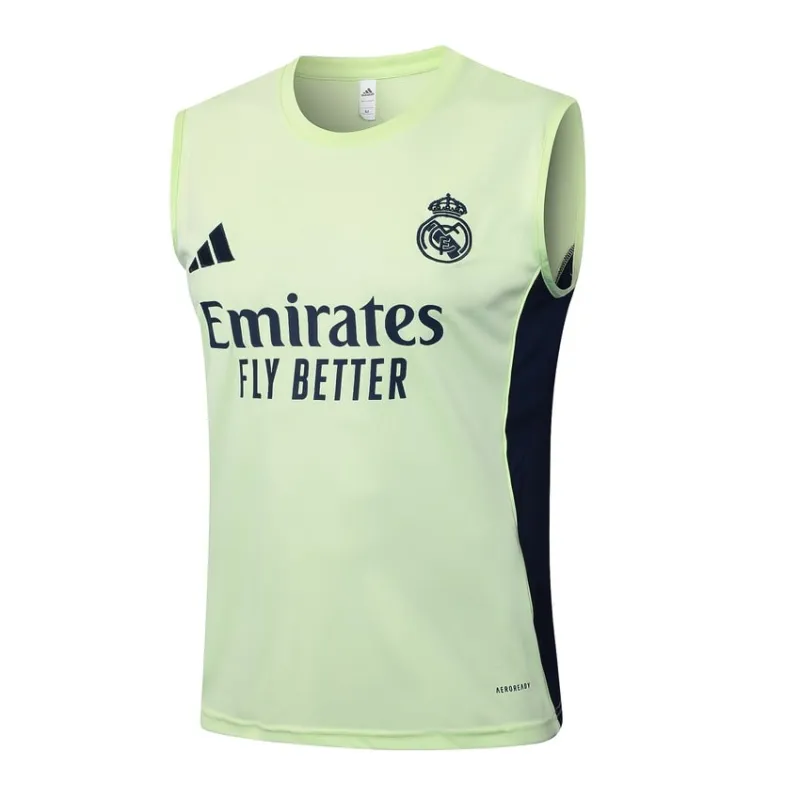 Set Pantaloncini & Canotta Real Madrid 2025/26 - Verde Chiaro