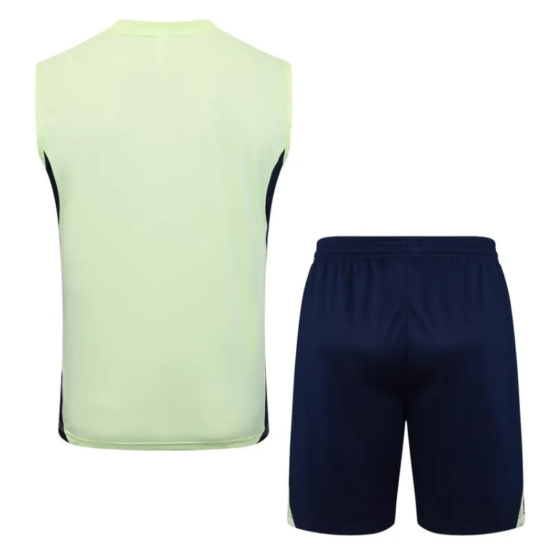Set Pantaloncini & Canotta Real Madrid 2025/26 - Verde Chiaro