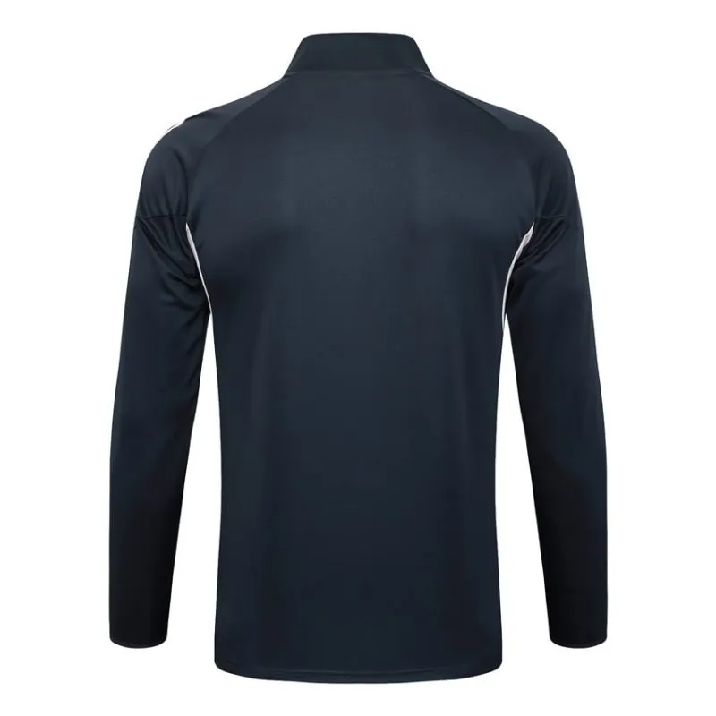 Chaqueta Deportiva Real Madrid 2025/26 - Gris Oscuro