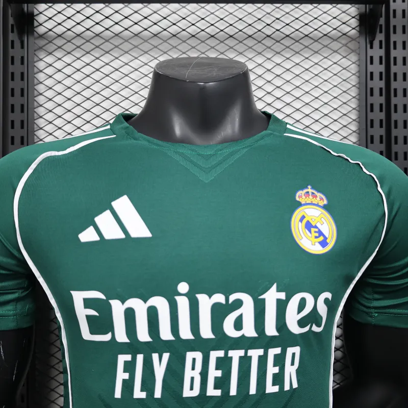 Real Madrid 2025/26 Special Edition Player Jersey - Green