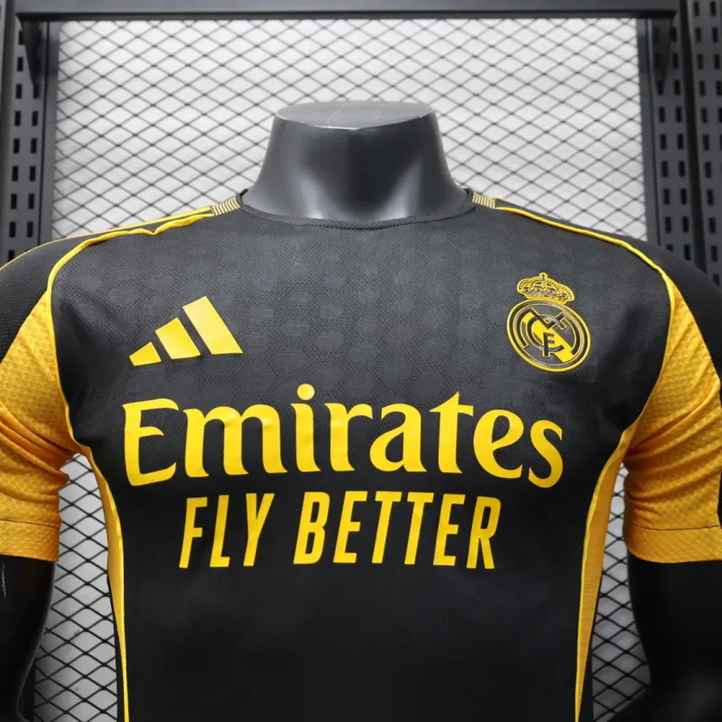 Real Madrid 2025/26 Special Edition Player Jersey - Black