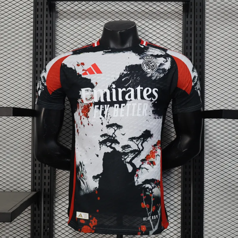 Real Madrid 2025/26 Marvel Edition Player Jersey - Black