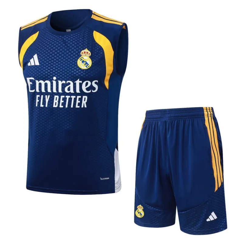 Completo Gilet Real Madrid 2026/27 Blu Scuro