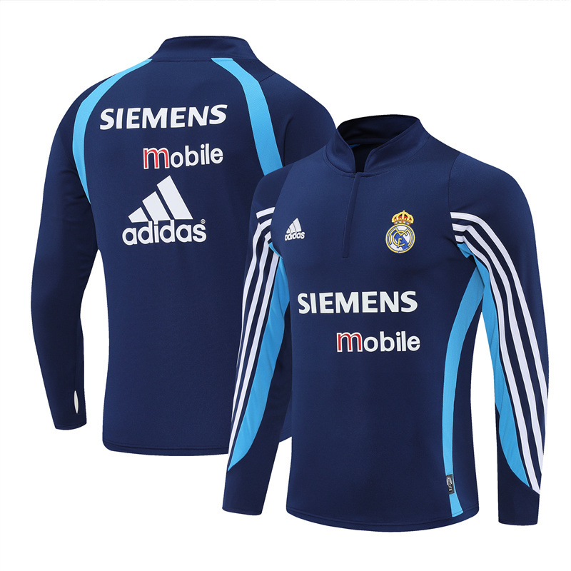 Real Madrid 2003/04 Vintage Sportswear Blue