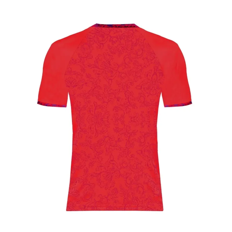 Sevilla 2024/25 Auswärts-Kinder-Trikot und Shorts - Rot
