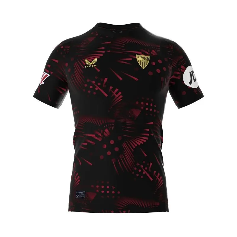 Sevilla 2024/25 Third Kids' Kit Jersey - Black