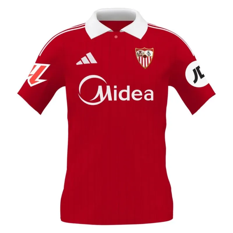 Maglia in trasferta bambini del Sevilla 2025/26 - Rosso