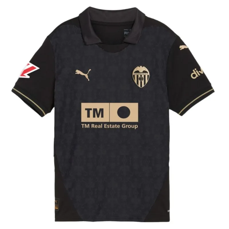 Valencia 2024/25 Away Jersey - Black