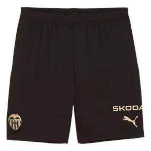 Valencia 2024/25 Away Shorts - Black