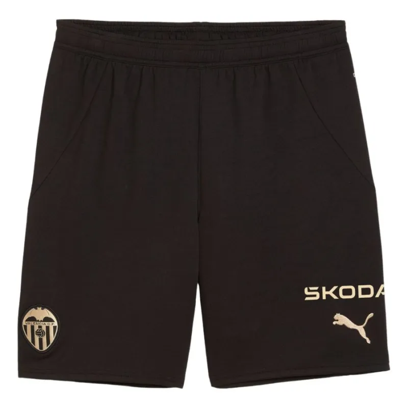 Valencia 2024/25 Away Shorts - Black