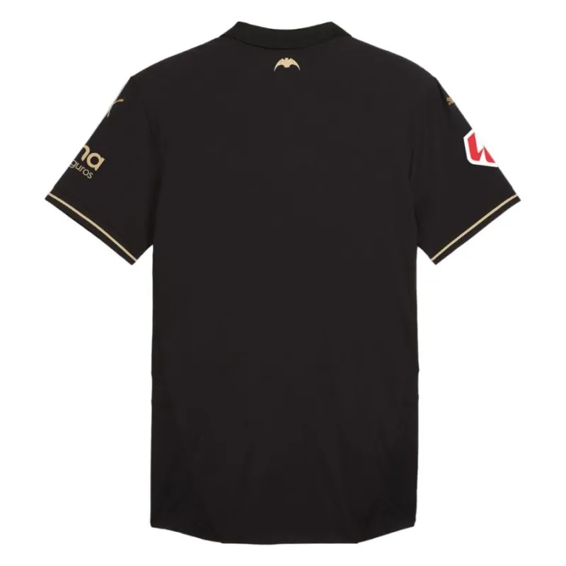 Valencia 2024/25 Away Players' Jersey - Black
