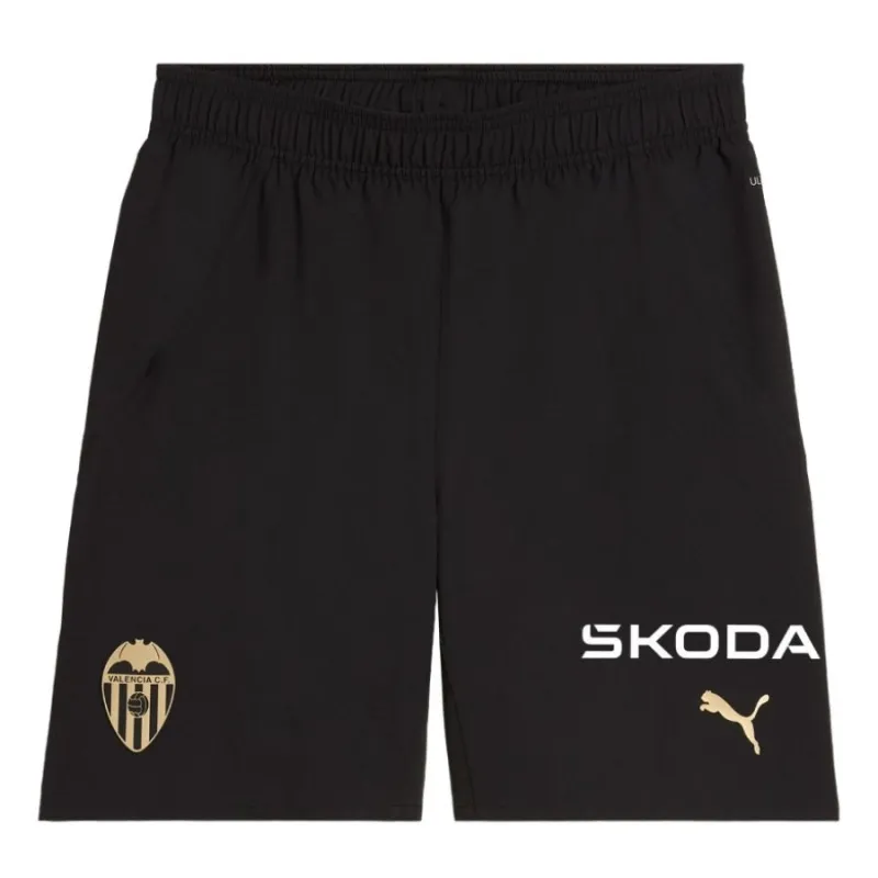 Short de domicile de Valencia 2024/25 - Noir