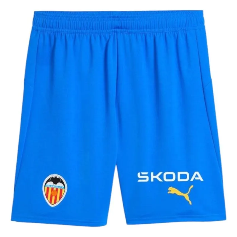 Valencia 2025/26 Terza Maglia Completo Bambino - Giallo/Blu/Rosso