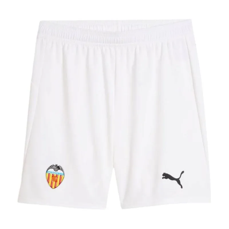 Pantalones cortos en casa del Valencia CF 2025/26 - Blanca