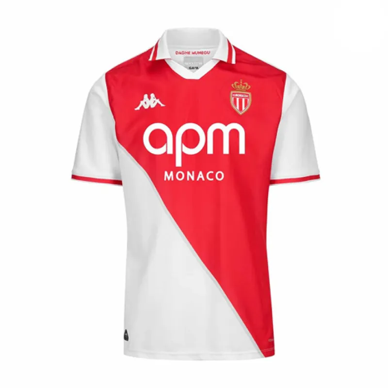 AS Monaco Heimtrikot 2024/25 - Weiß