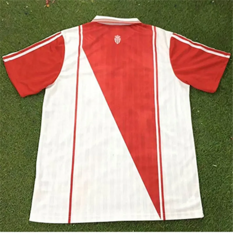 Maillot retro d'AS Monaco 1996/97 domicile - Blanc/Rouge
