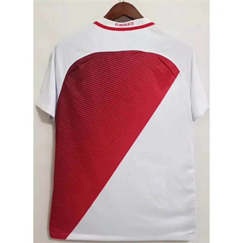 AS Monaco Retro-Trikot 2016/17 Heimspiel - Weiß/Rot