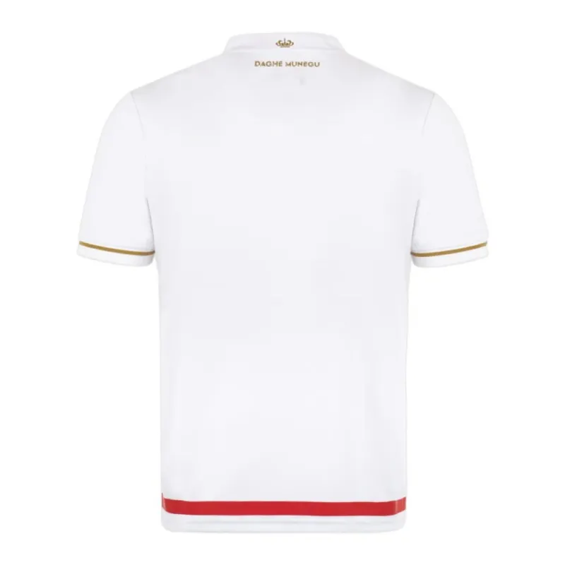Maglia casa bambini dell'AS Monaco 2025/26 - Bianco/Rosso