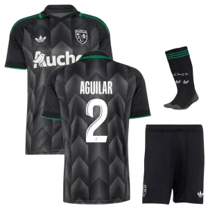Lens AGUILAR 2026/27 Away Kids Kit Jersey