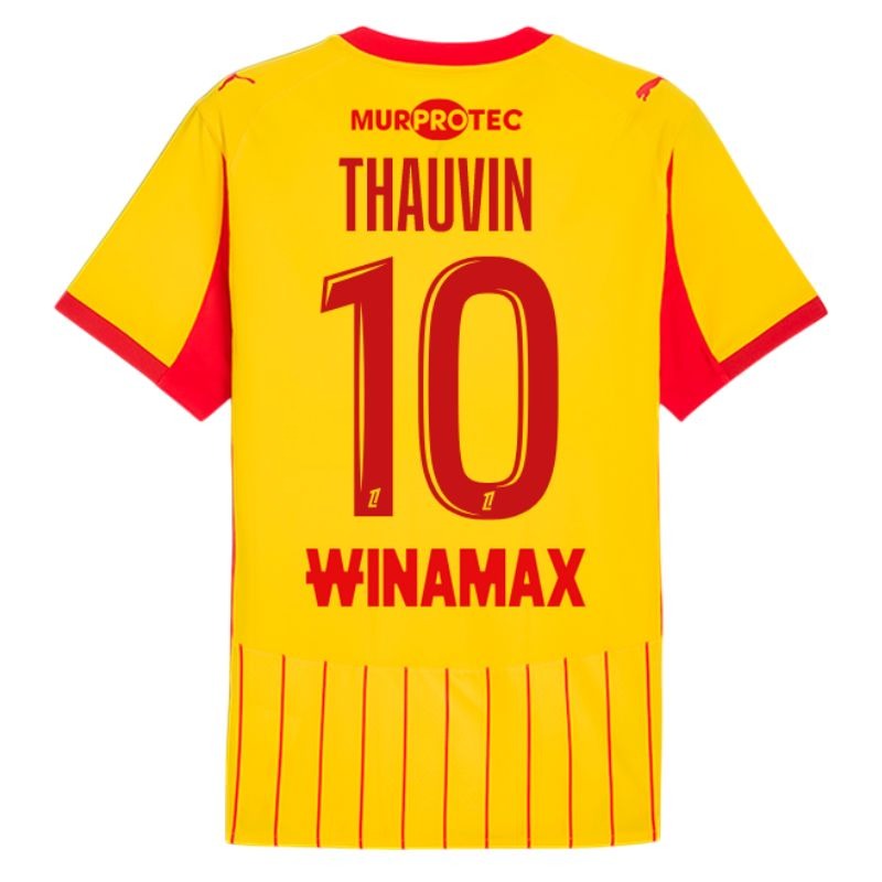 Lens THAUVIN 2025/26 Kinder Heimtrikot Set - Gelb