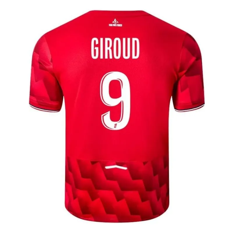 Lille GIROUD 2025/26 Home Kids Jersey + Shorts - Red