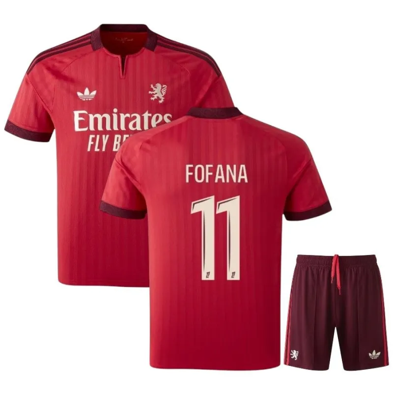 Lyon FOFANA 2026/27 Away Kids Kit