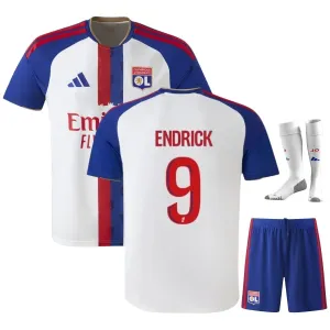 Lyon ENDRICK 2026/27 Home Kids Kit Jersey