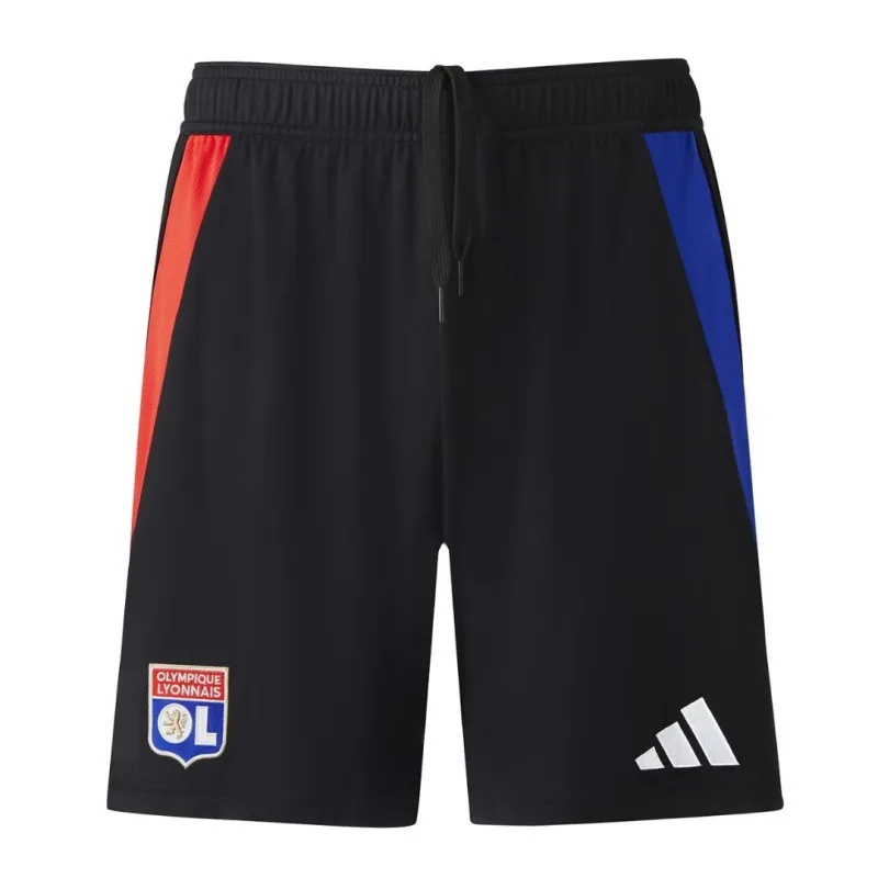 OL 2024/25 Away Kids Jersey Set - Black