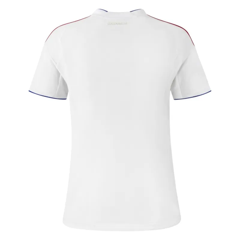 Maillot domicile féminin de l'Olympique Lyonnais 2025/26 - Blanc
