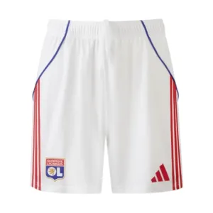 Olympique Lyon 2025/26 Home Shorts - White