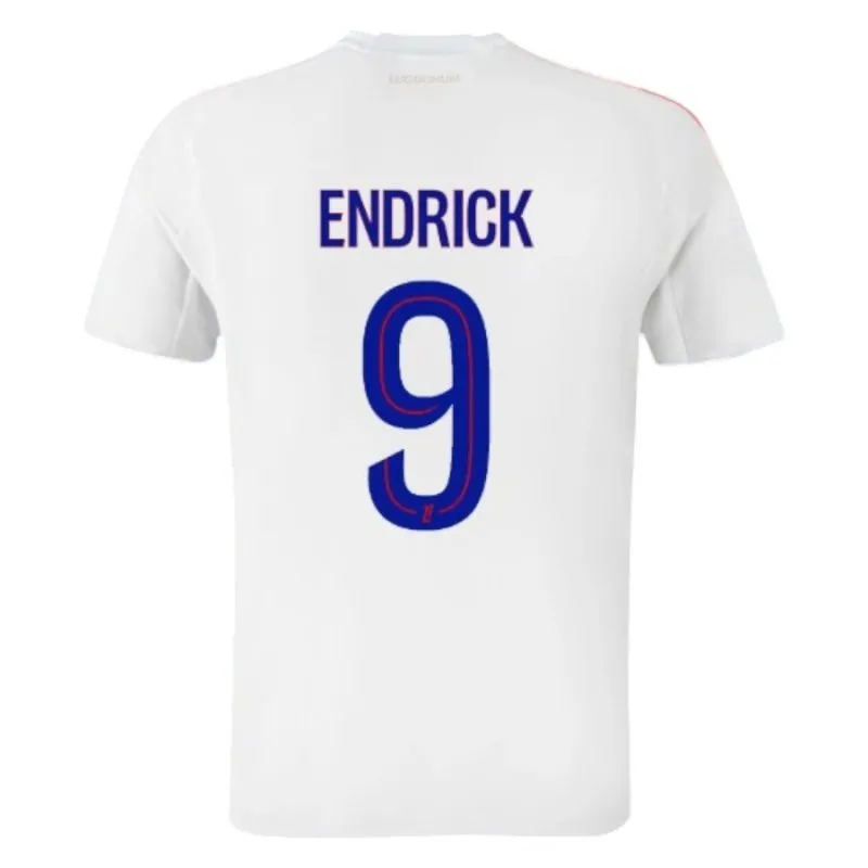 Olympique Lyonnais ENDRICK 2025/26 Kit Enfant Domicile Blanc