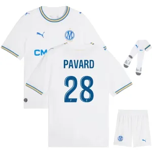 Marseille Heim Kinder Set Trikot 2026/27 PAVARD